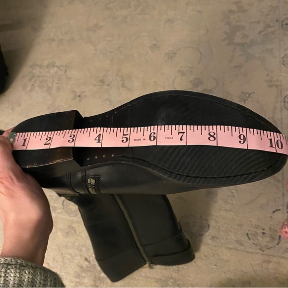 Frye Black Leather 'Molly' Knee High Boot, 7.5 - Picture 10 of 10